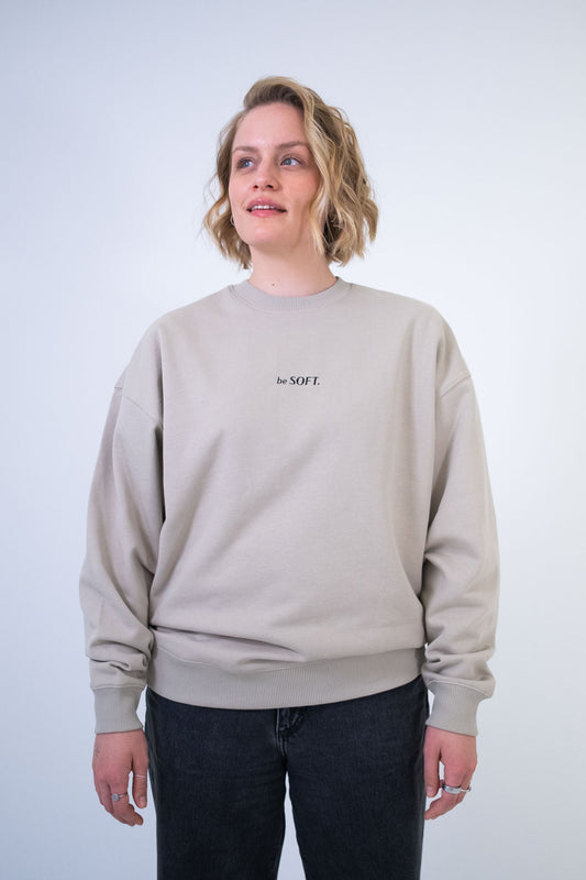 "be SOFT" Sweater