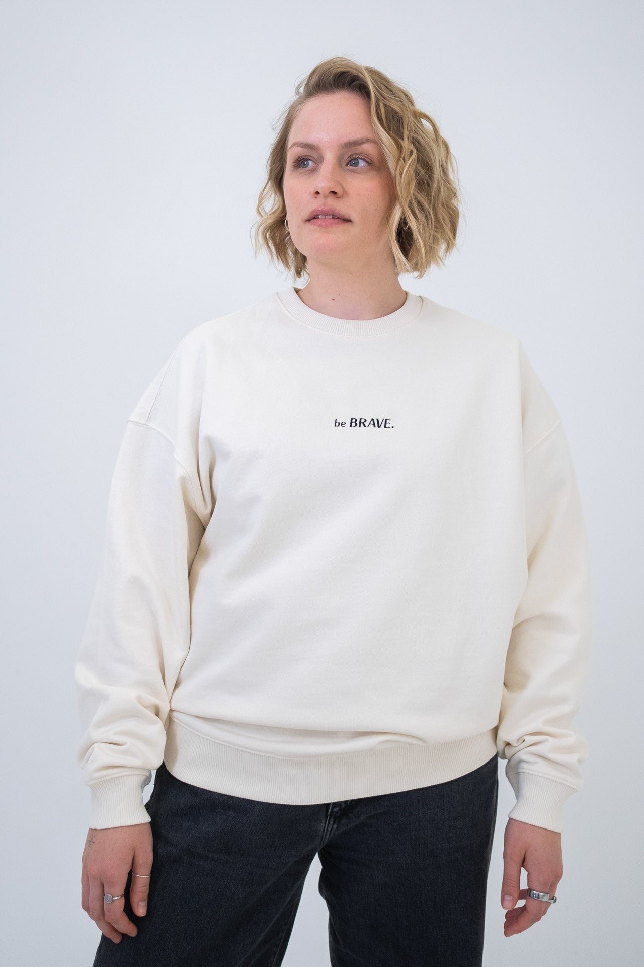 "be BRAVE" Sweater