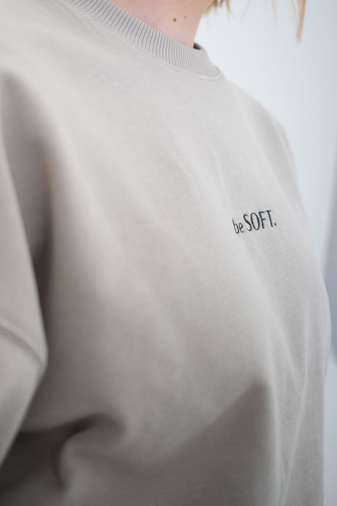 "be SOFT" Sweater